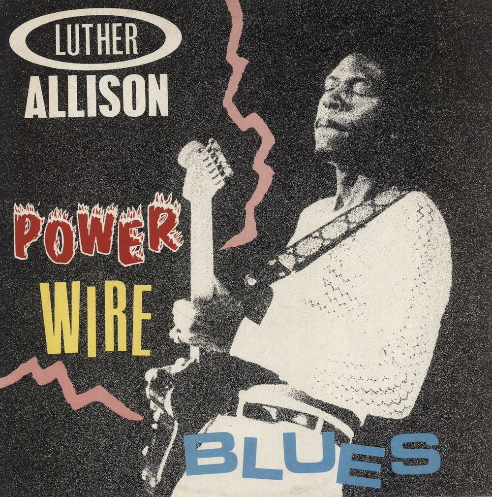 Luther Allison Power Wire Blues - EX UK vinyl LP album (LP record) CRB1105