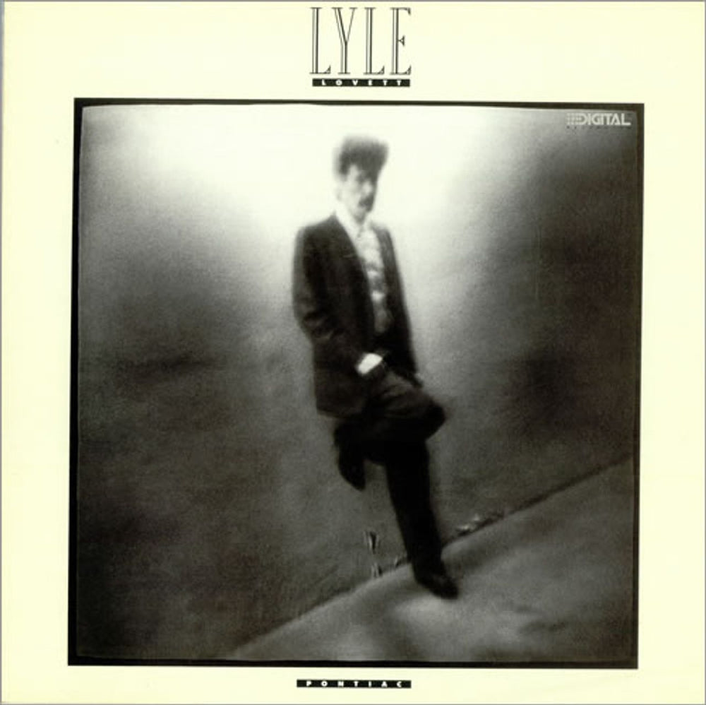 Lyle Lovett Pontiac UK vinyl LP album (LP record) MCF3389