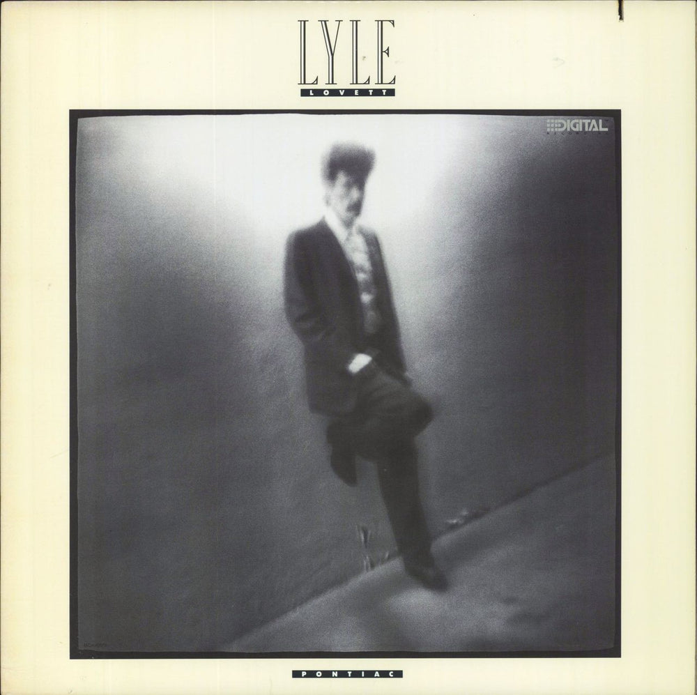 Lyle Lovett Pontiac US vinyl LP album (LP record) MCA-42028