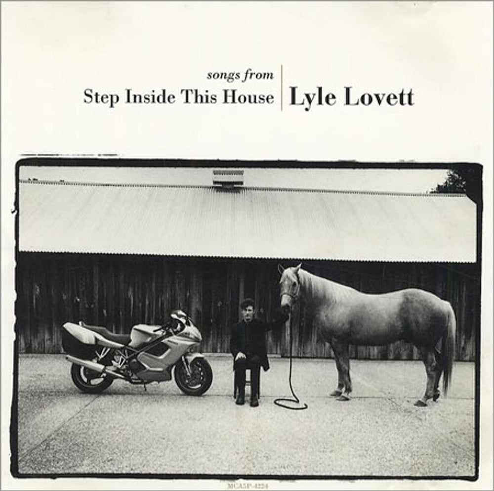 Lyle Lovett Songs From Step Inside This House US Promo CD single (CD5 / 5") MCA5P-4224