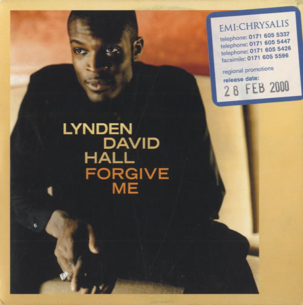 Lynden David Hall Forgive Me UK Promo CD single (CD5 / 5") CDCOOLDJ346