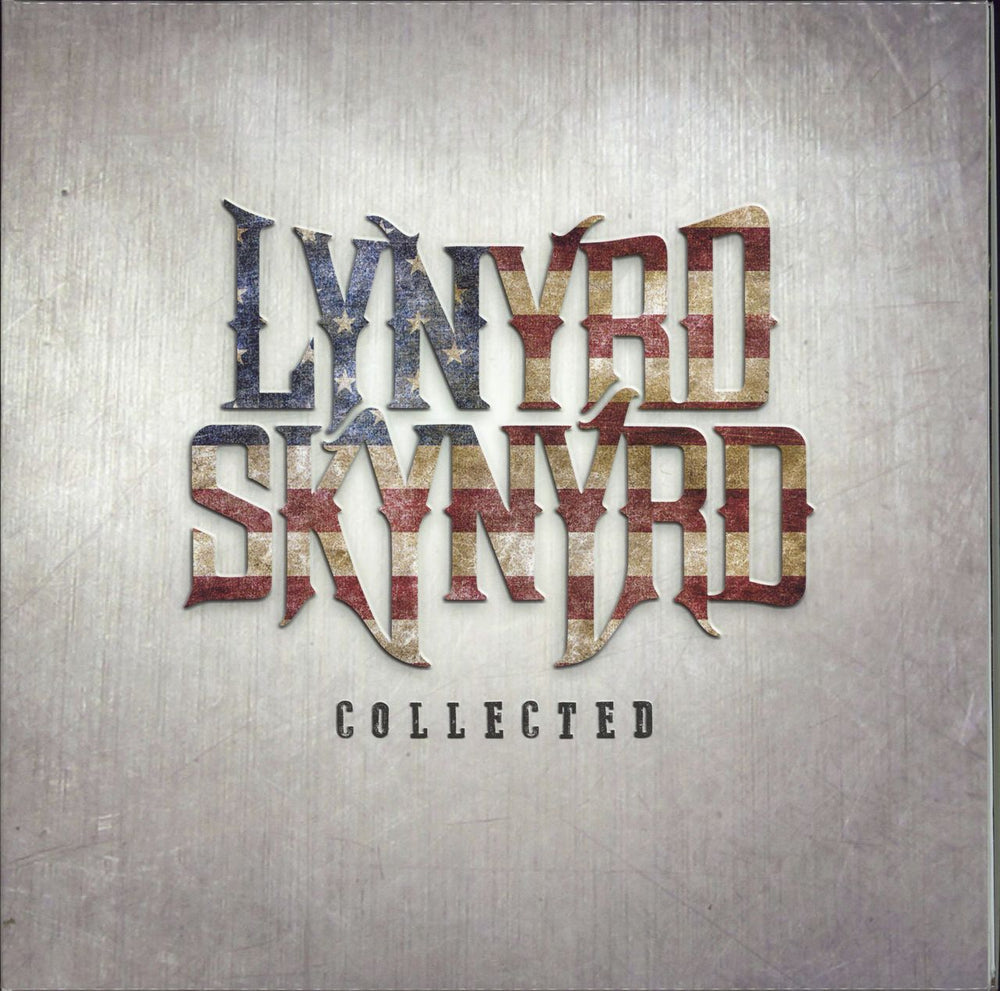 Lynyrd Skynyrd Collected - 180gm Blue & Red Vinyl UK 2-LP vinyl record set (Double LP Album) MOVLP2119