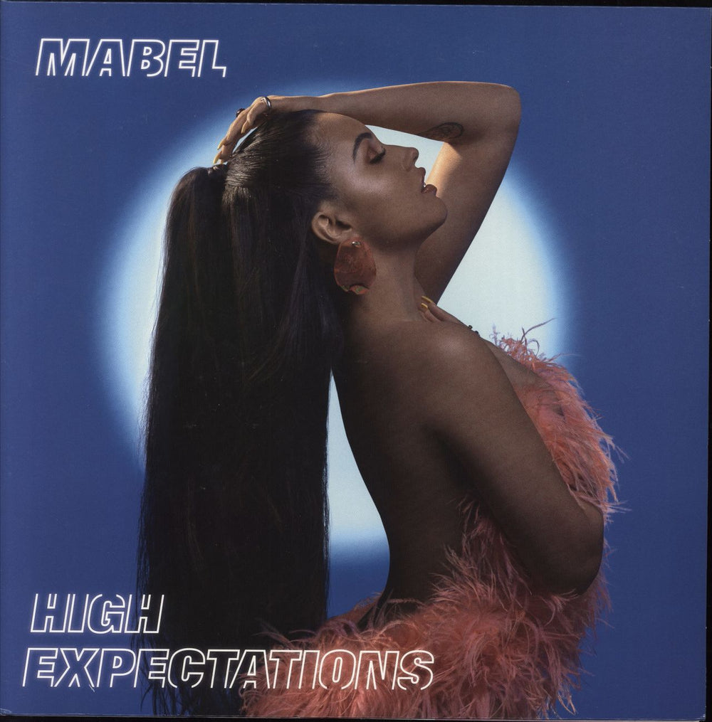 Mabel High Expectations - Blue Vinyl UK 2-LP vinyl record set (Double LP Album) 7785829