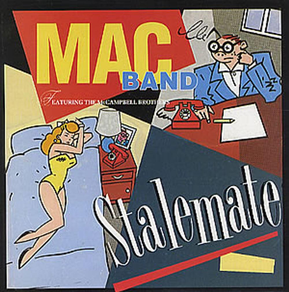 Mac Band Stalemate UK 7" vinyl single (7 inch record / 45) MCA1271