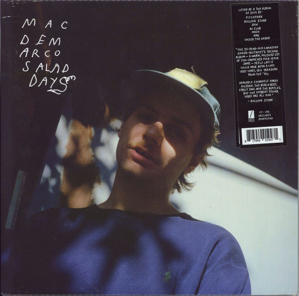 Mac DeMarco Salad Days - sealed US vinyl LP album (LP record) CT-193