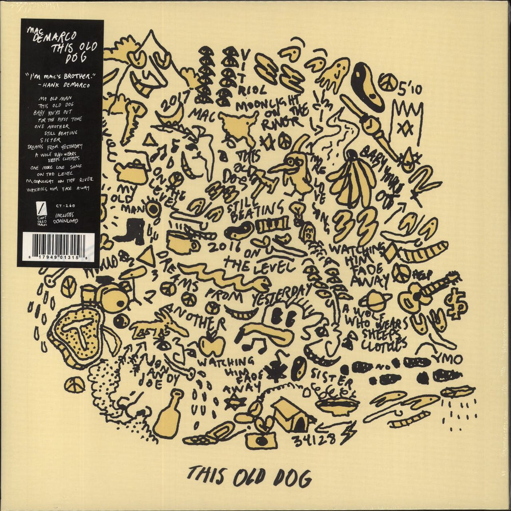 Mac DeMarco This Old Dog - Sealed US vinyl LP album (LP record) CT-260