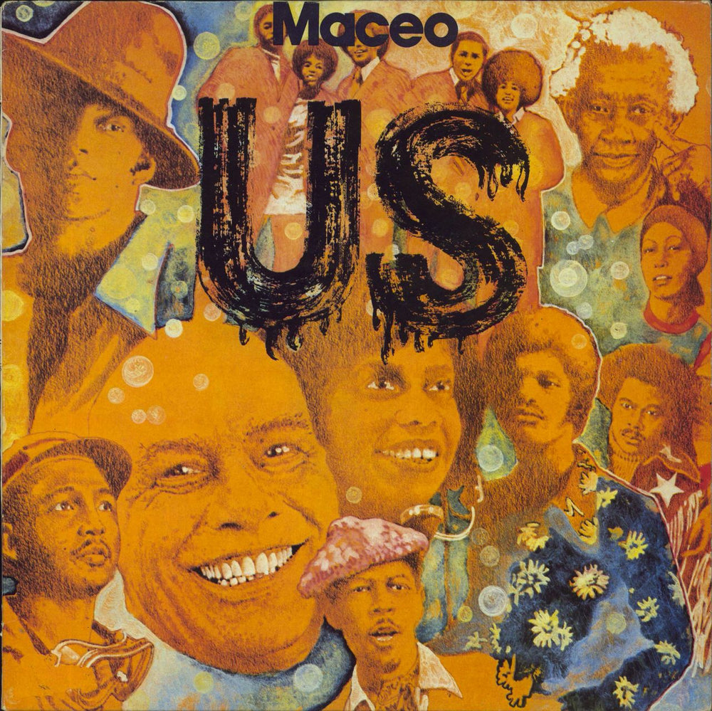 Maceo & The Macks Us UK vinyl LP album (LP record) URBLP8