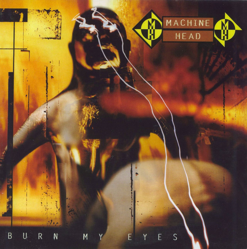 Machine Head Burn My Eyes - Transparent Gold Vinyl US vinyl LP album (LP record) 3984-15313-1