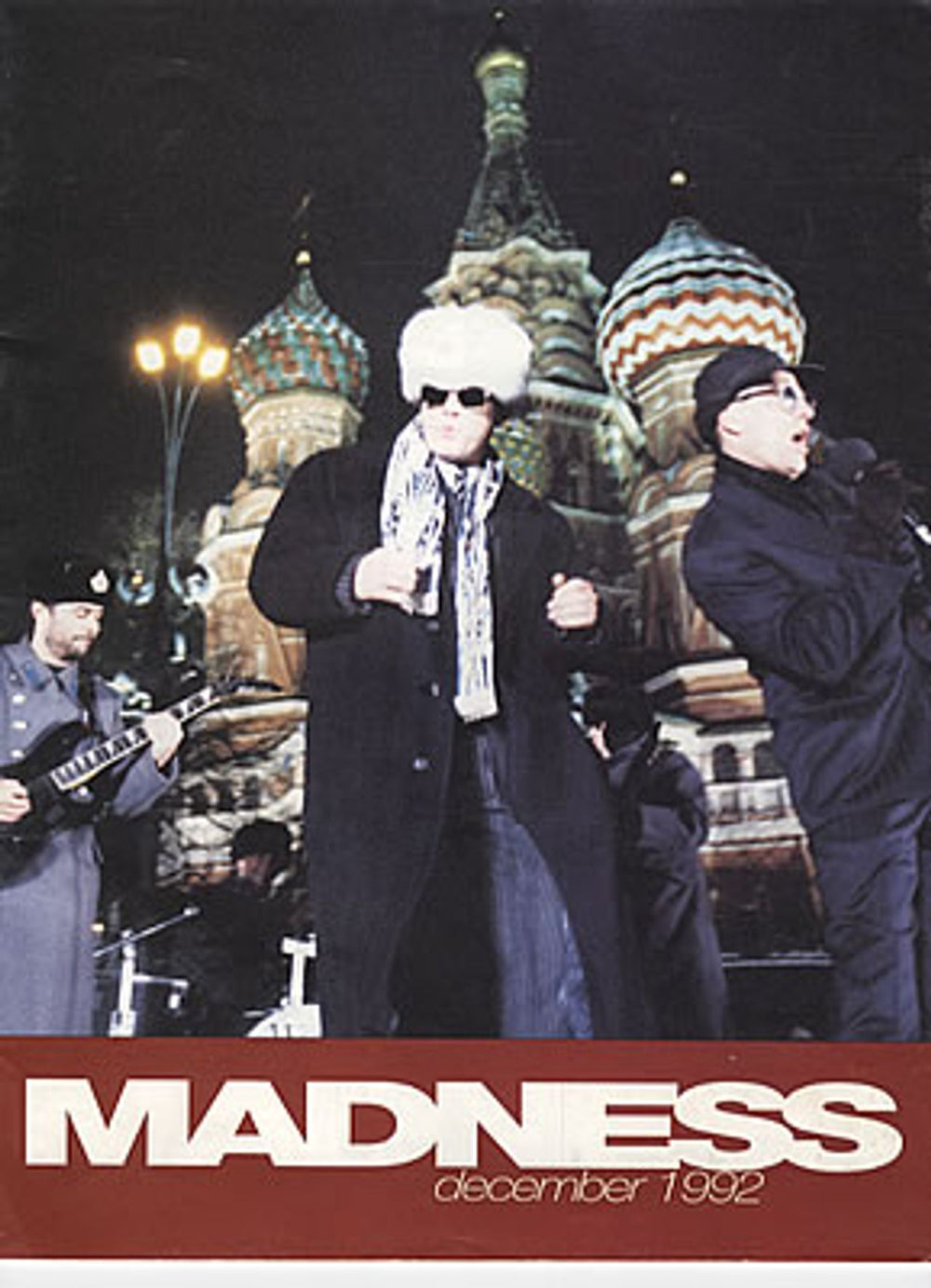 Madness Another Step Beyond December 1992 + ticket stub UK tour programme