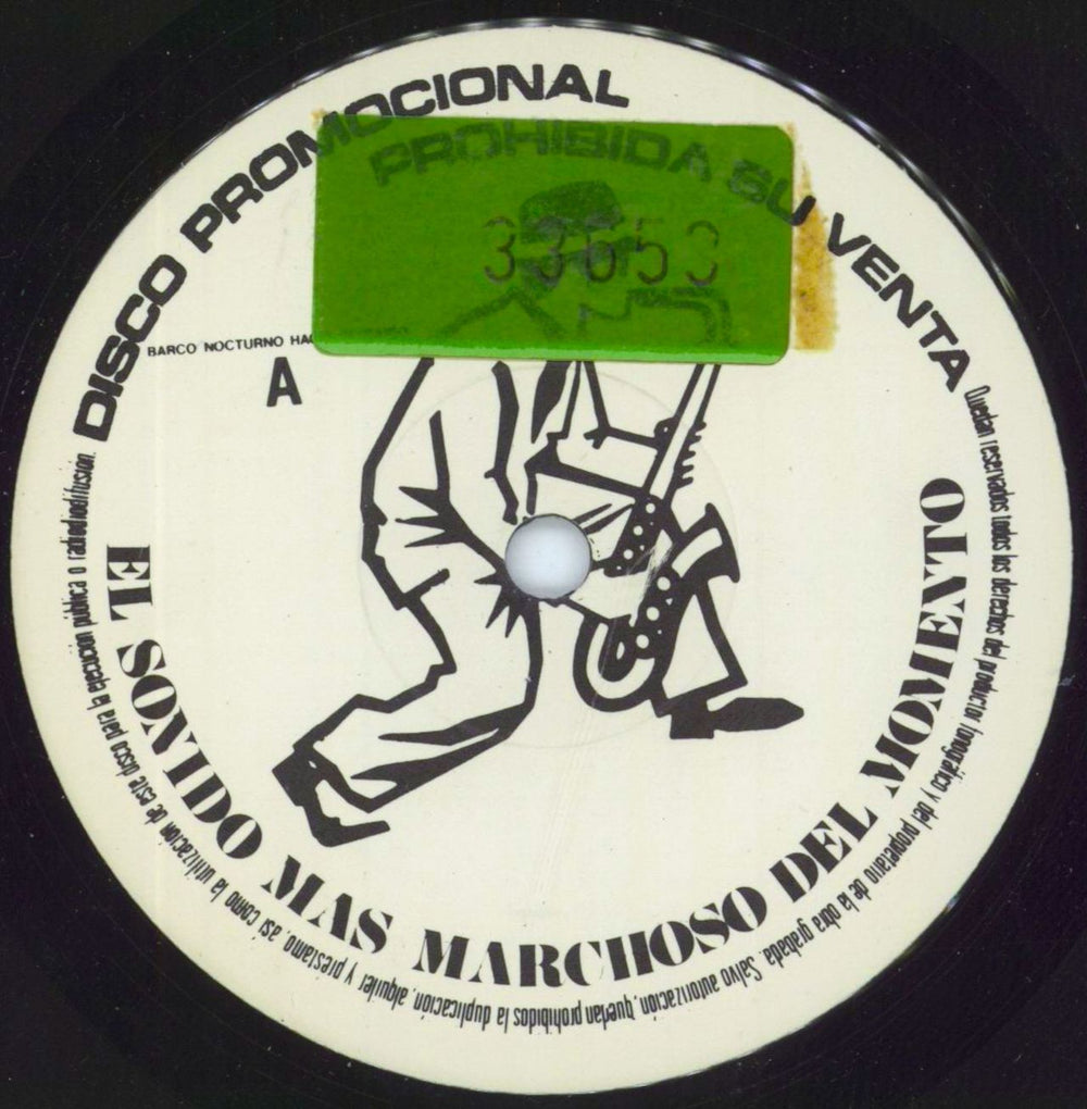 Madness Barco Nocturno Hacia El Cairo (Night Boat To Cairo) Spanish Promo 7" vinyl single (7 inch record / 45) MDN07BA144234