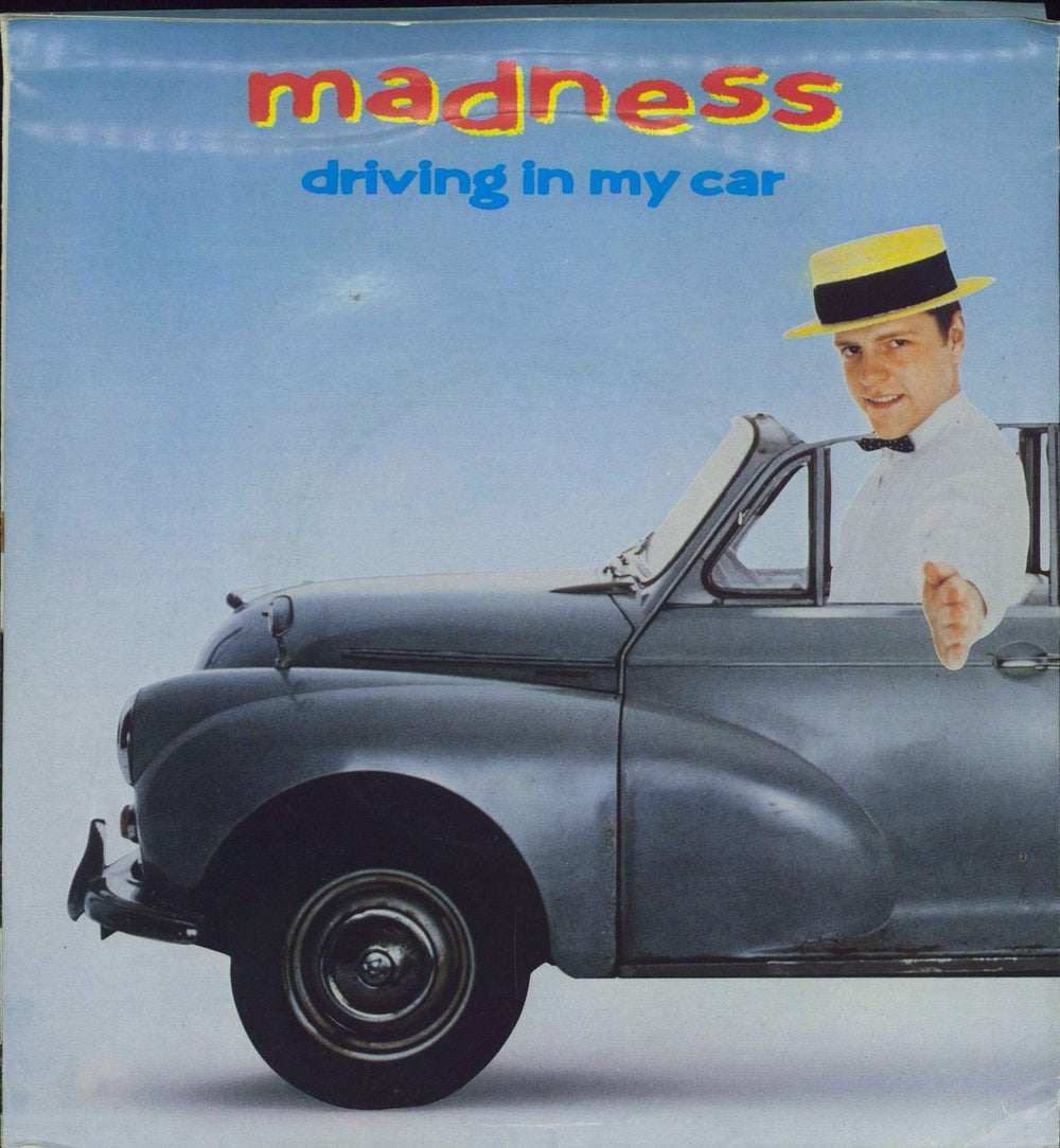 Madness Driving In My Car - Poster Sleeve UK 7" vinyl single (7 inch record / 45) BUY153