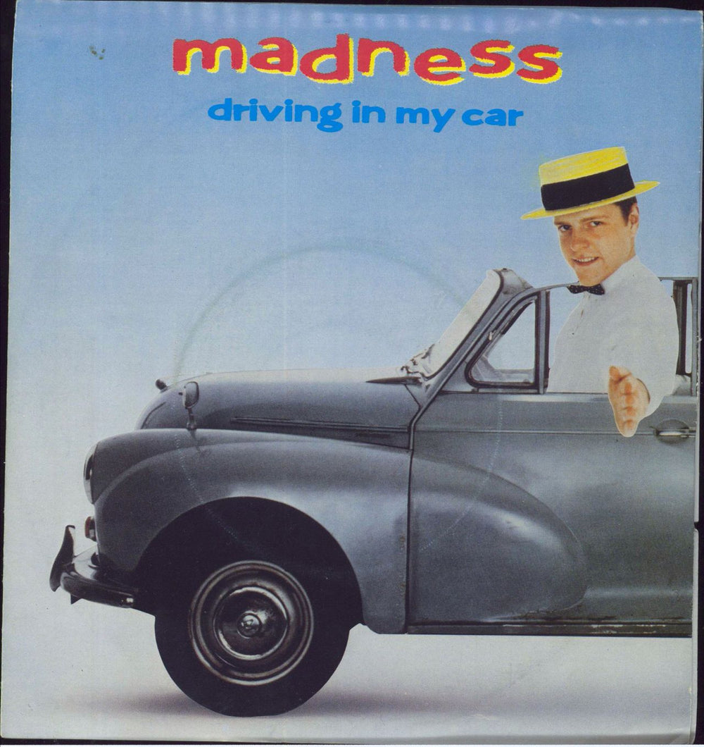 Madness Driving In My Car - Poster Sleeve UK Promo 7" vinyl single (7 inch record / 45) BUY153