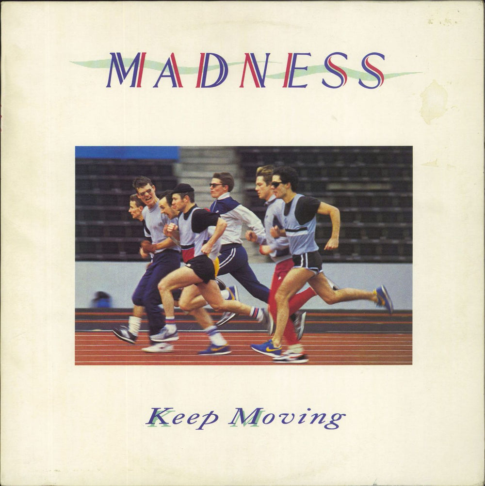 Madness Keep Moving + merch insert UK vinyl LP album (LP record) SEEZ53