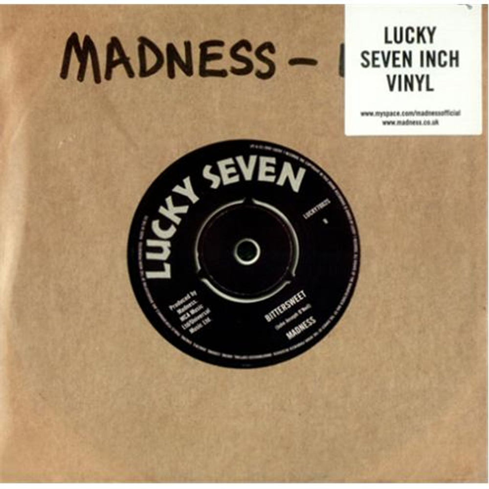 Madness NW5 UK 7" vinyl single (7 inch record / 45) LUCKY7002S