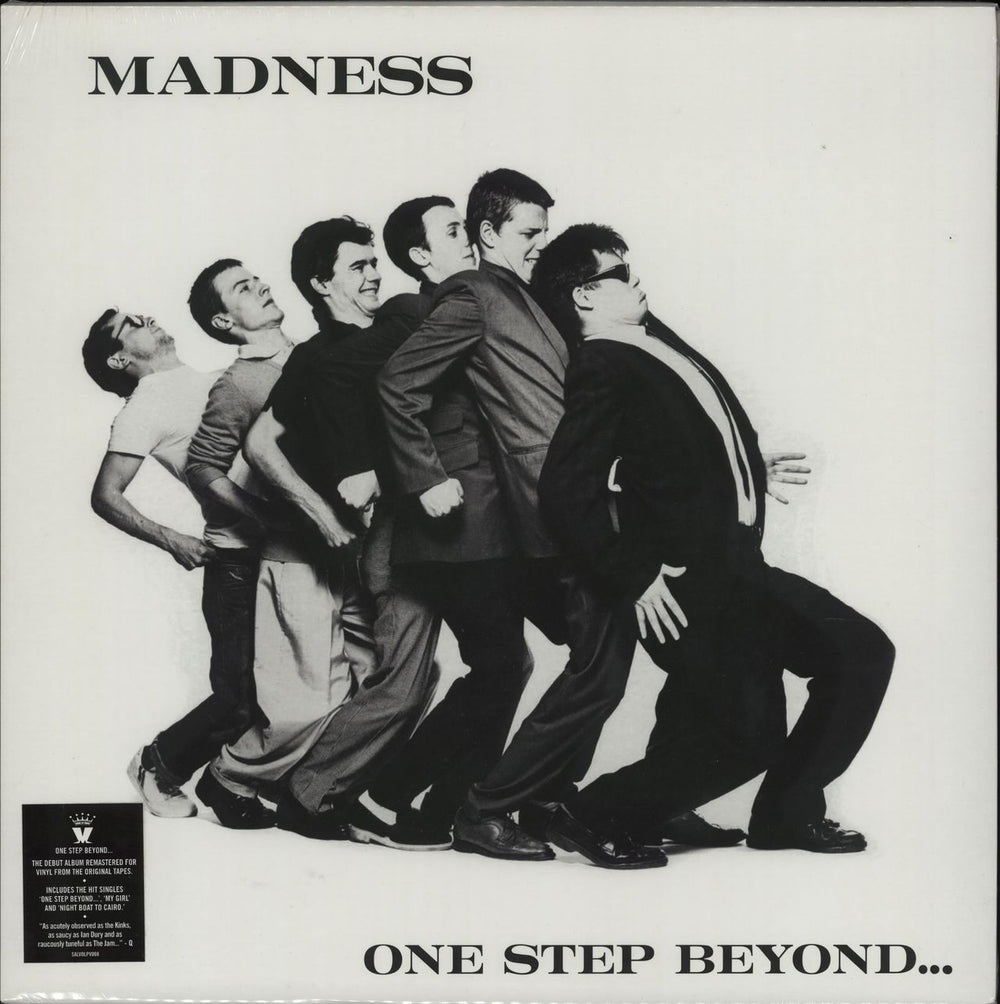 Madness One Step Beyond... - Red - Sealed UK vinyl LP album (LP record) SALVOLPV008