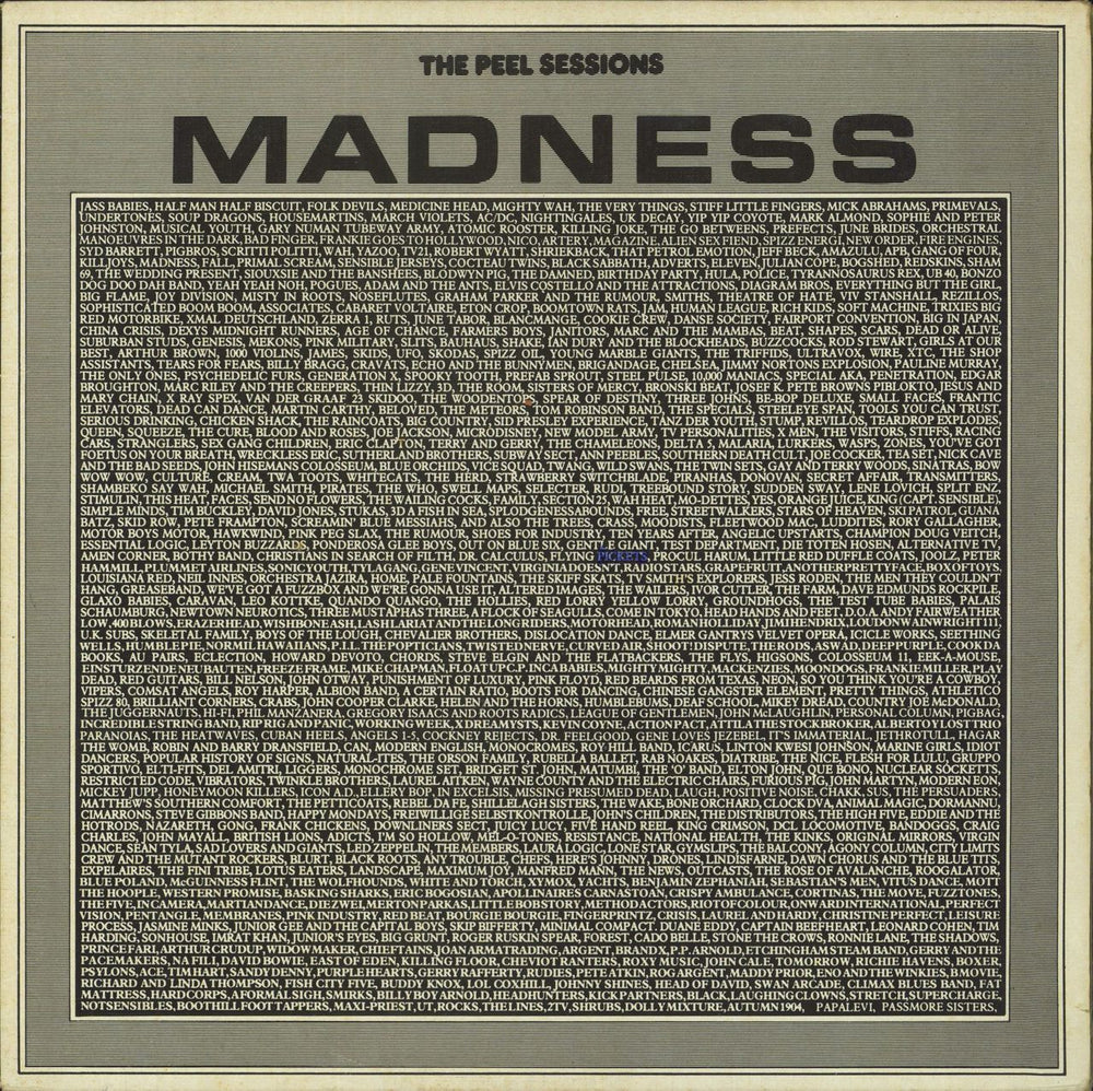 Madness The Peel Sessions UK 12" vinyl single (12 inch record / Maxi-single) SFPS007