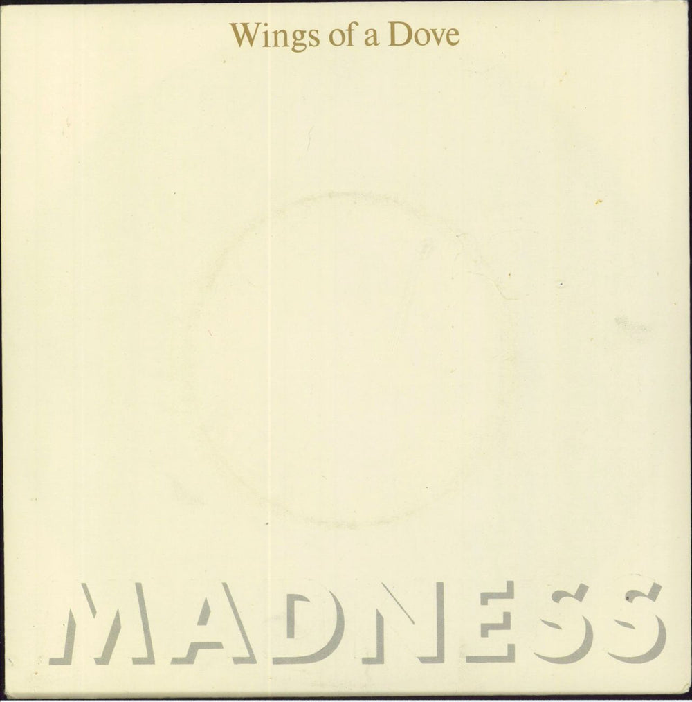 Madness Wings Of A Dove German 7" vinyl single (7 inch record / 45) 6.13929AC