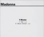 Madonna 4 Minutes UK Promo CD single (CD5 / 5") PR017108