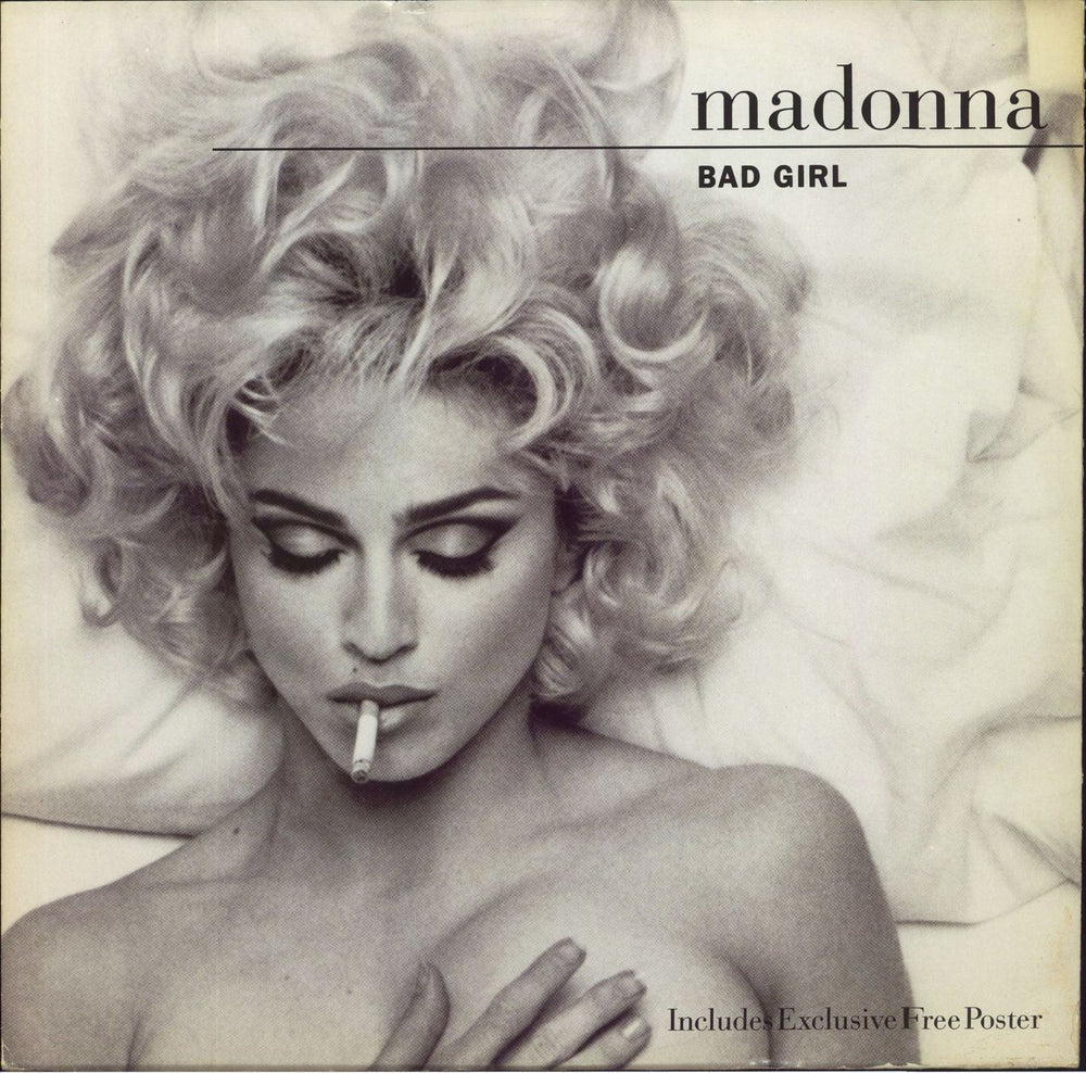 Madonna Bad Girl UK 12" vinyl single (12 inch record / Maxi-single) W0154TW