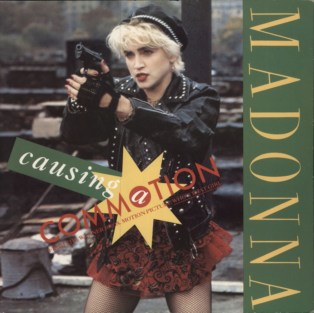 Madonna Causing A Commotion UK 12" vinyl single (12 inch record / Maxi-single) W8224T