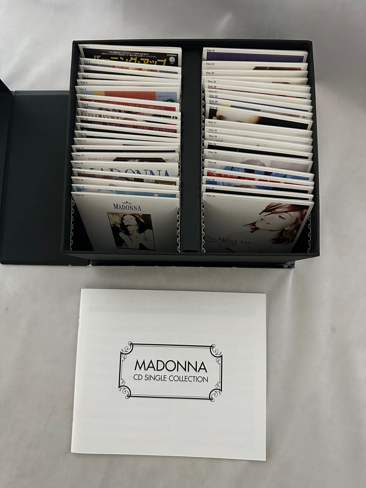 Madonna CD Single Collection Japanese Cd single boxset