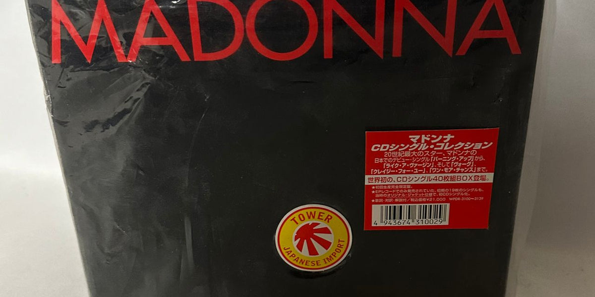 Madonna CD Single Collection Japanese Cd single boxset 
