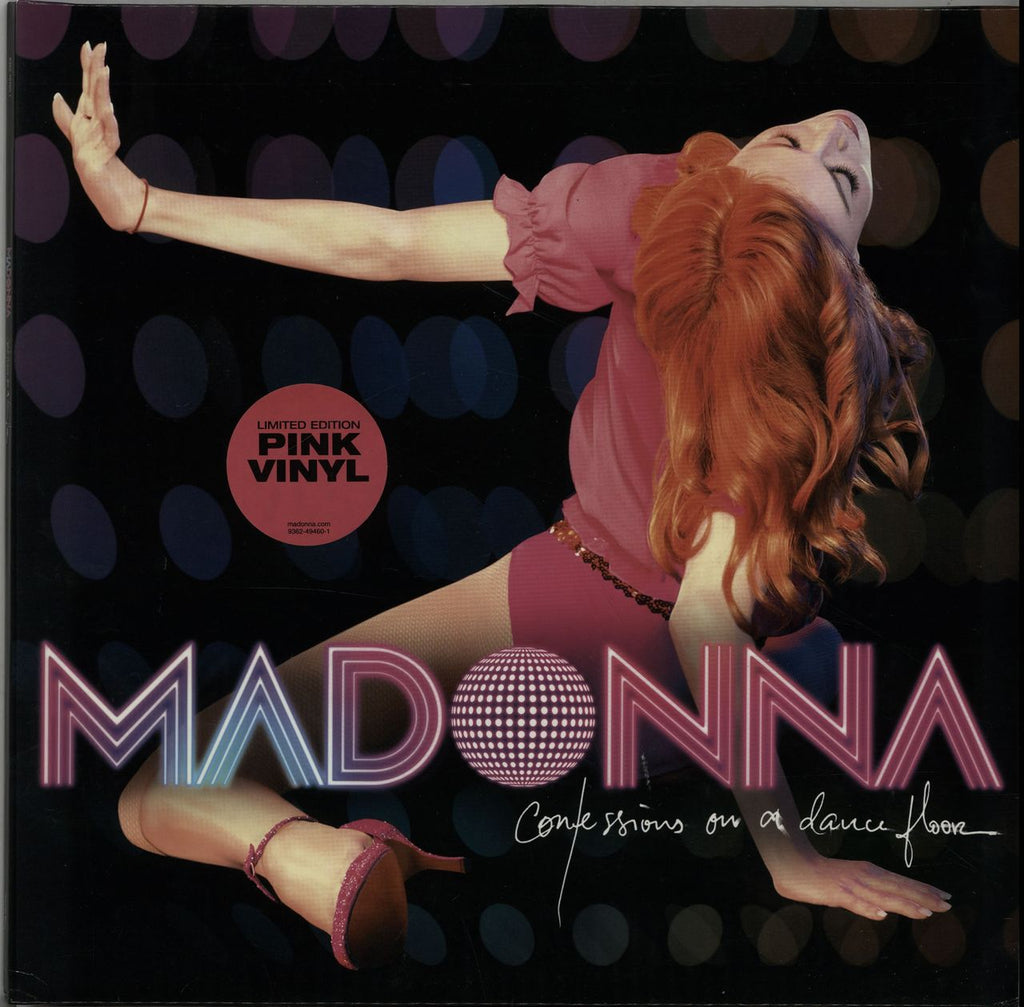 Madonna Confessions On A Dance Floor - Pink Vinyl UK 2-LP vinyl set