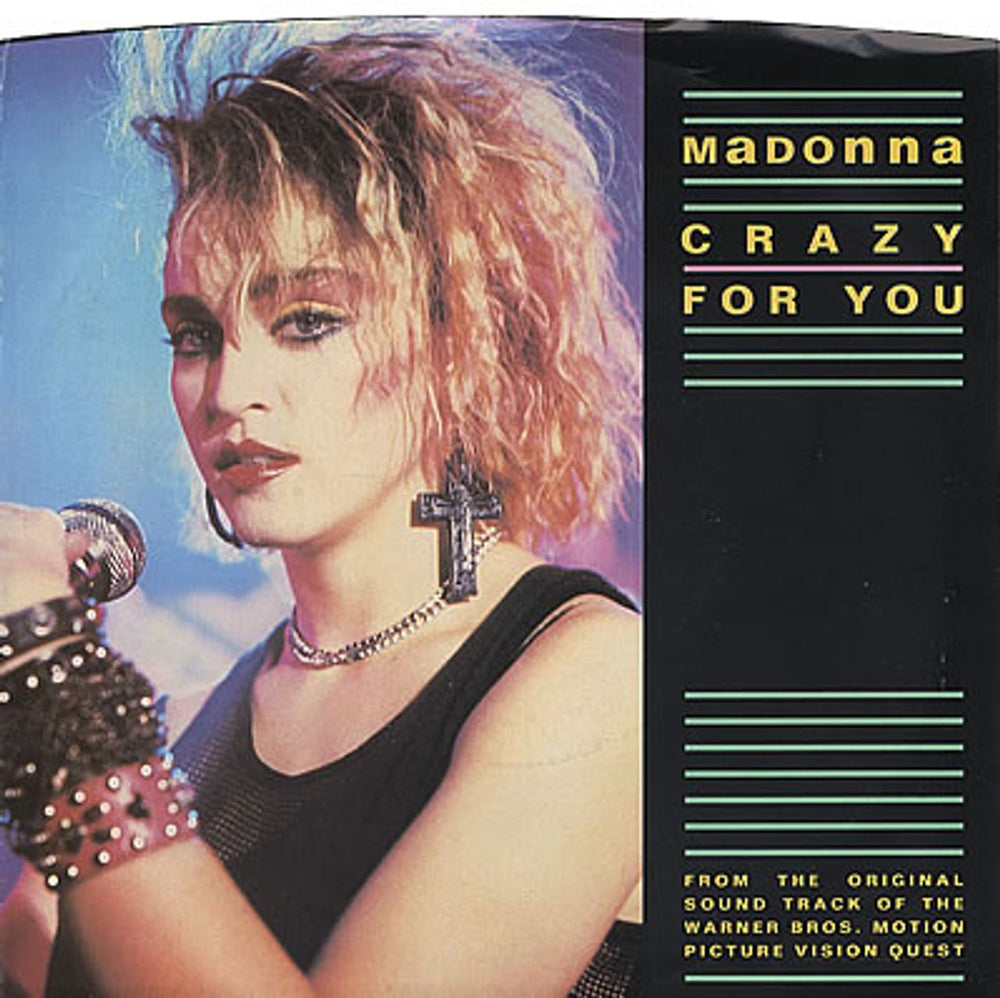 Madonna Crazy For You US 7" vinyl single (7 inch record / 45) 29051