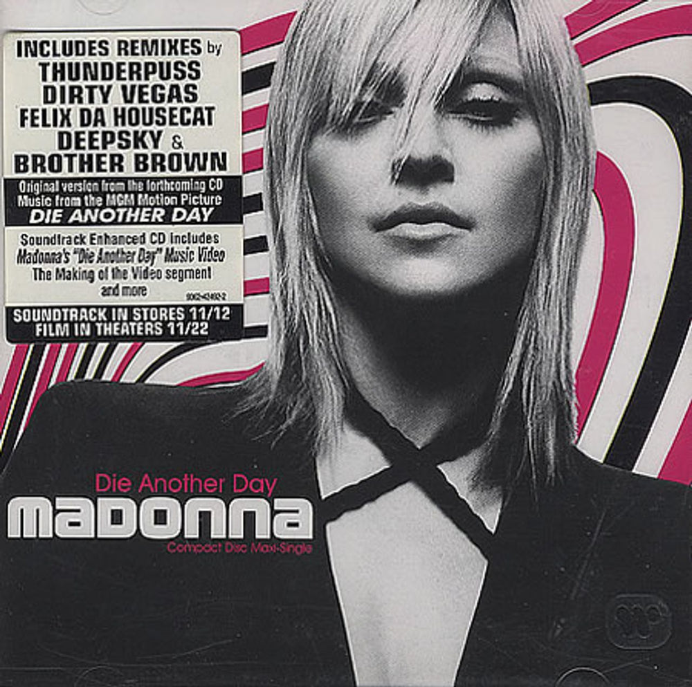 Madonna Die Another Day German CD single (CD5 / 5") 9362-42492-2