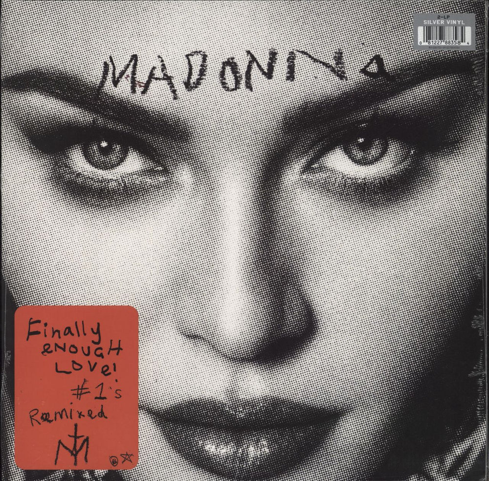 Madonna Finally Enough Love - Silver Vinyl - Sealed UK 2-LP vinyl record set (Double LP Album) 603497838837