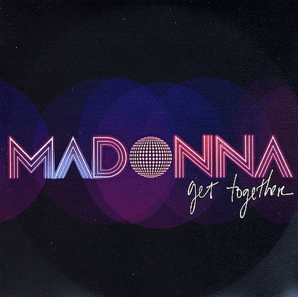 Madonna Get Together UK Promo CD-R acetate CD-R ACETATE