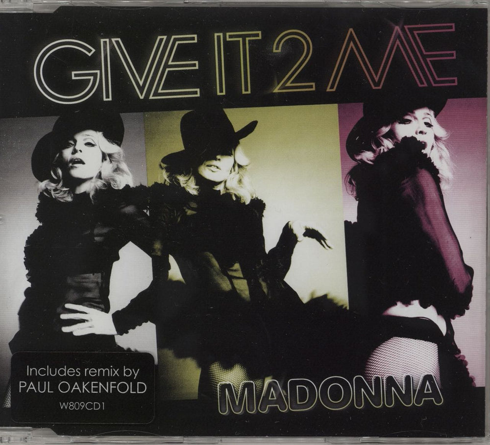 Madonna Give It 2 Me - Both CDs UK 2-CD single set (Double CD single) W809CD1/CD2