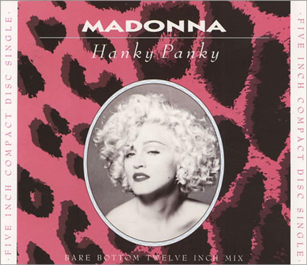 Madonna Hanky Panky (Bare Bottom Twelve Inch Mix) German CD single (CD5 / 5") 7599-21577-2