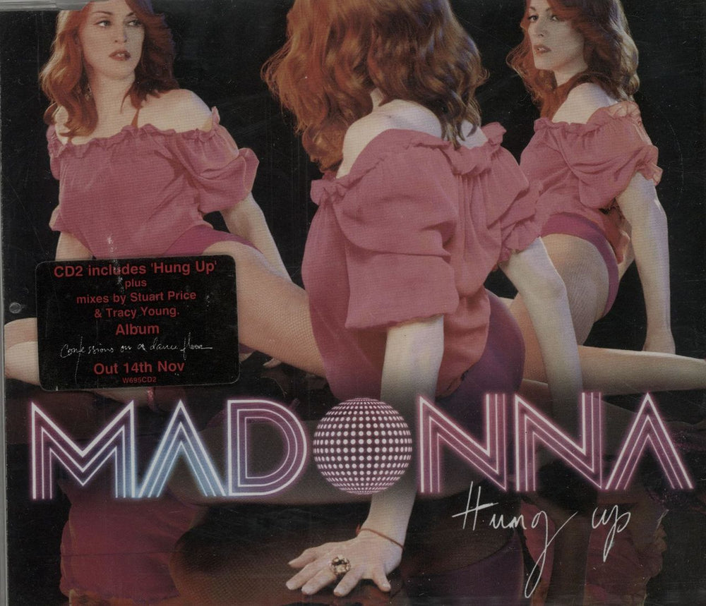 Madonna Hung Up UK 2-CD single set (Double CD single) MAD2SHU340834