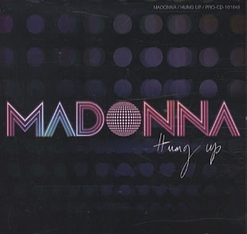 Madonna Hung Up US Promo CD-R acetate CD-R ACETATE