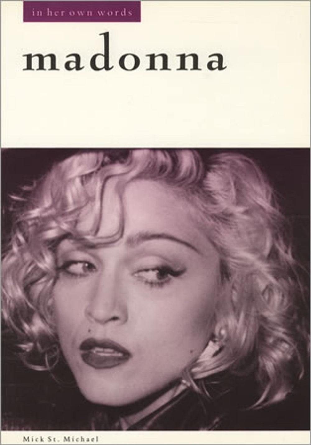 Madonna In Her Own Words UK book 0-7119-2139-3