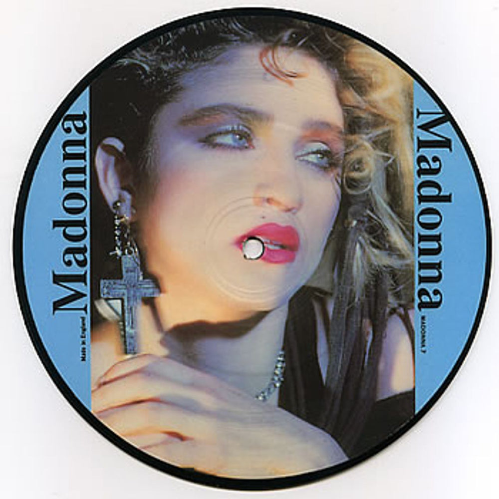 Madonna Interview Picture Disc UK 7" vinyl picture disc (7 inch picture disc single) MADONNA7