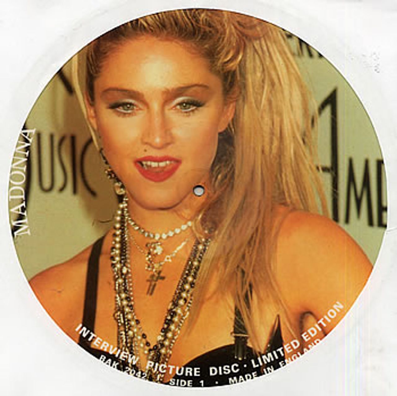 Madonna Interview Picture Disc UK Picture disc LP —