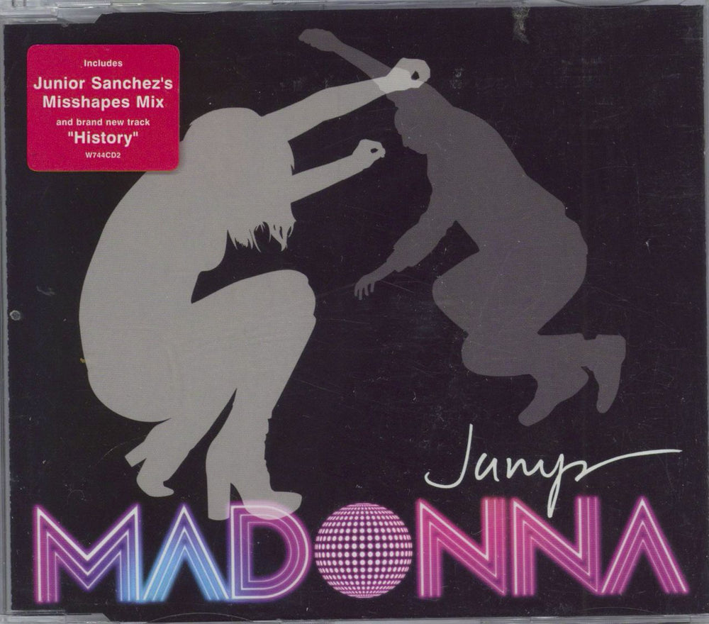 Madonna Jump - Part 2 UK CD single (CD5 / 5") W744CD2