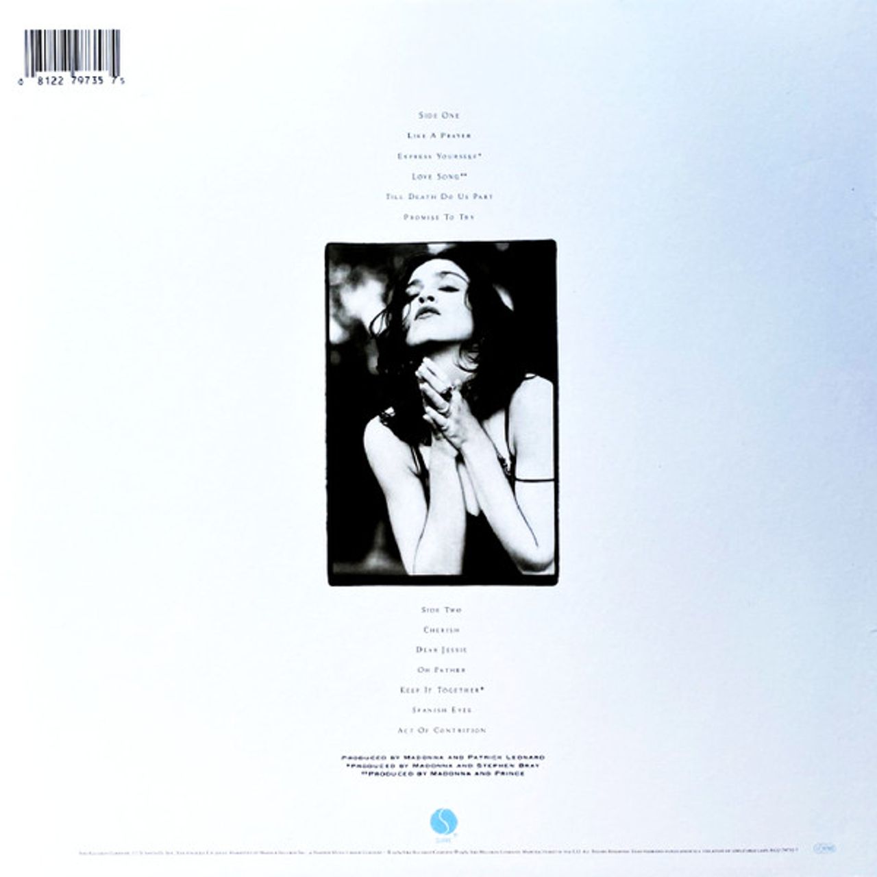 MADONNA LIKE A PRAYER 【LPレコード】 Madonna - Like A Prayer (CD, W2 25844) | eBay