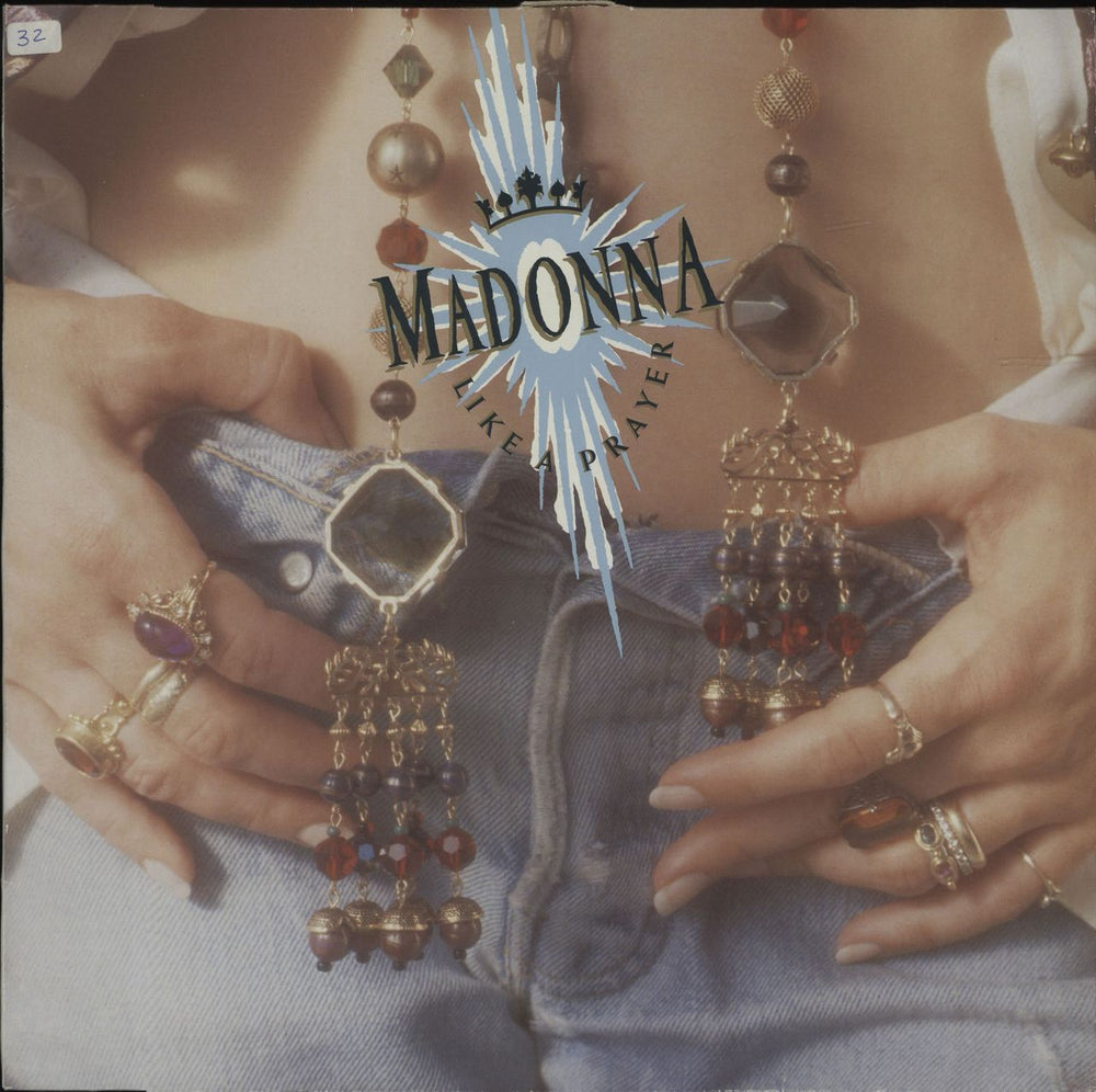 Madonna Like A Prayer - EX UK vinyl LP album (LP record) WX239