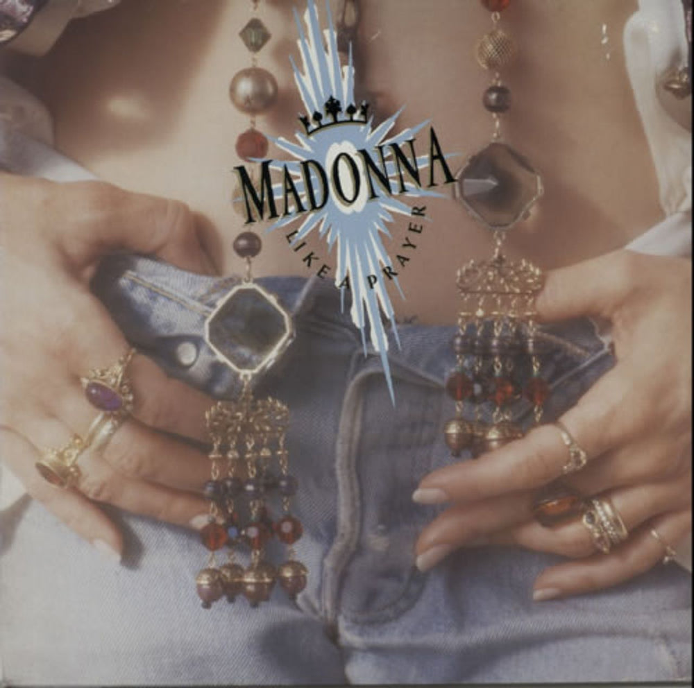 Madonna Like A Prayer - Scented Inner / EX UK vinyl LP album (LP record) WX239