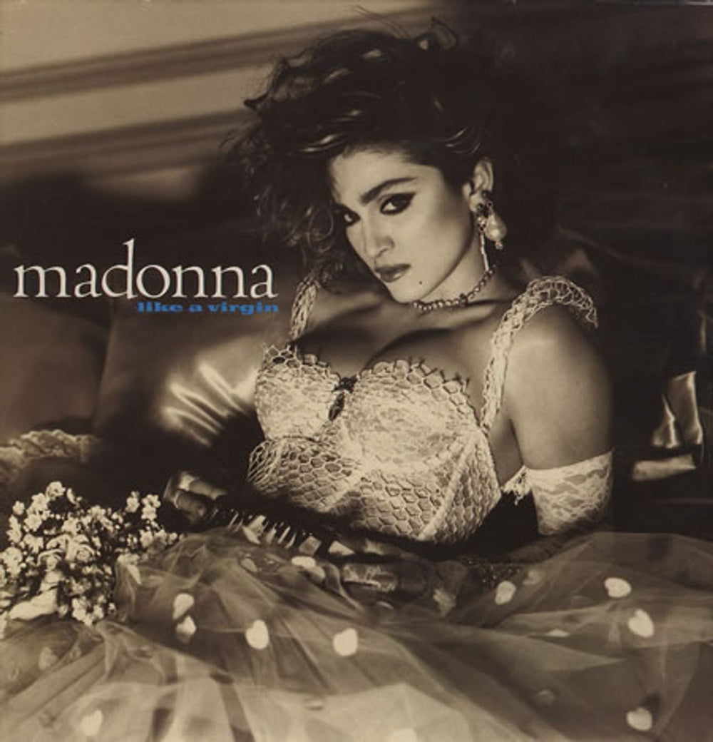 Madonna Like A Virgin Greek vinyl LP album (LP record) 925181-1