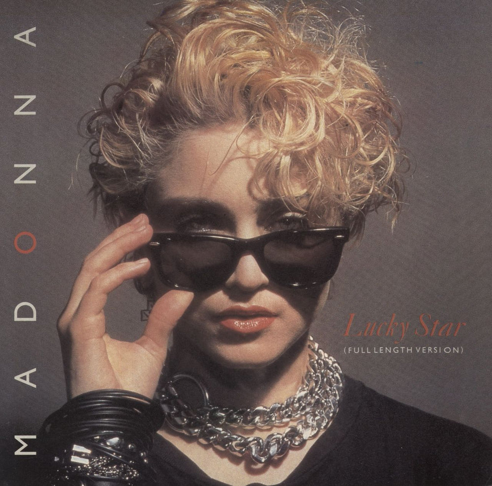 Madonna Lucky Star Sunglasses Sleeve UK 12 vinyl RareVinyl