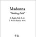 Madonna Nothing Fails US Promo CD-R acetate CDR ACETATE