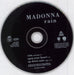 Madonna Rain German CD single (CD5 / 5") 093624099727