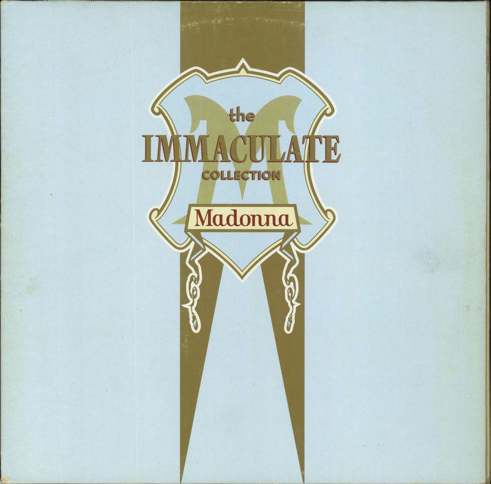 Madonna The Immaculate Collection - VG+ UK 2-LP vinyl record set (Double LP Album) WX370