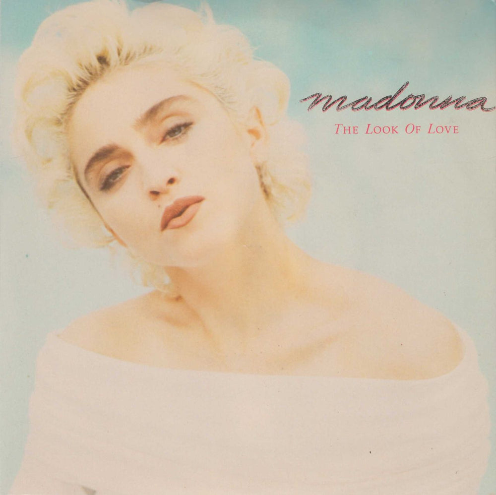 Madonna The Look Of Love - Yellow Sire Label UK 7" vinyl single (7 inch record / 45) W8115