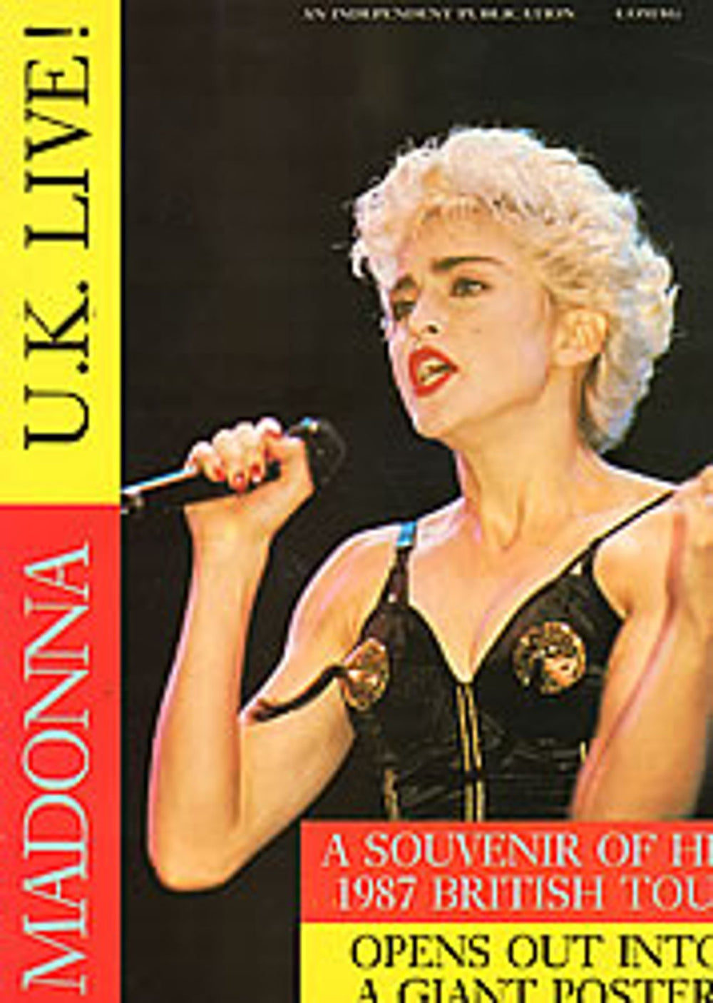 Madonna UK Live UK magazine MAGAZINE