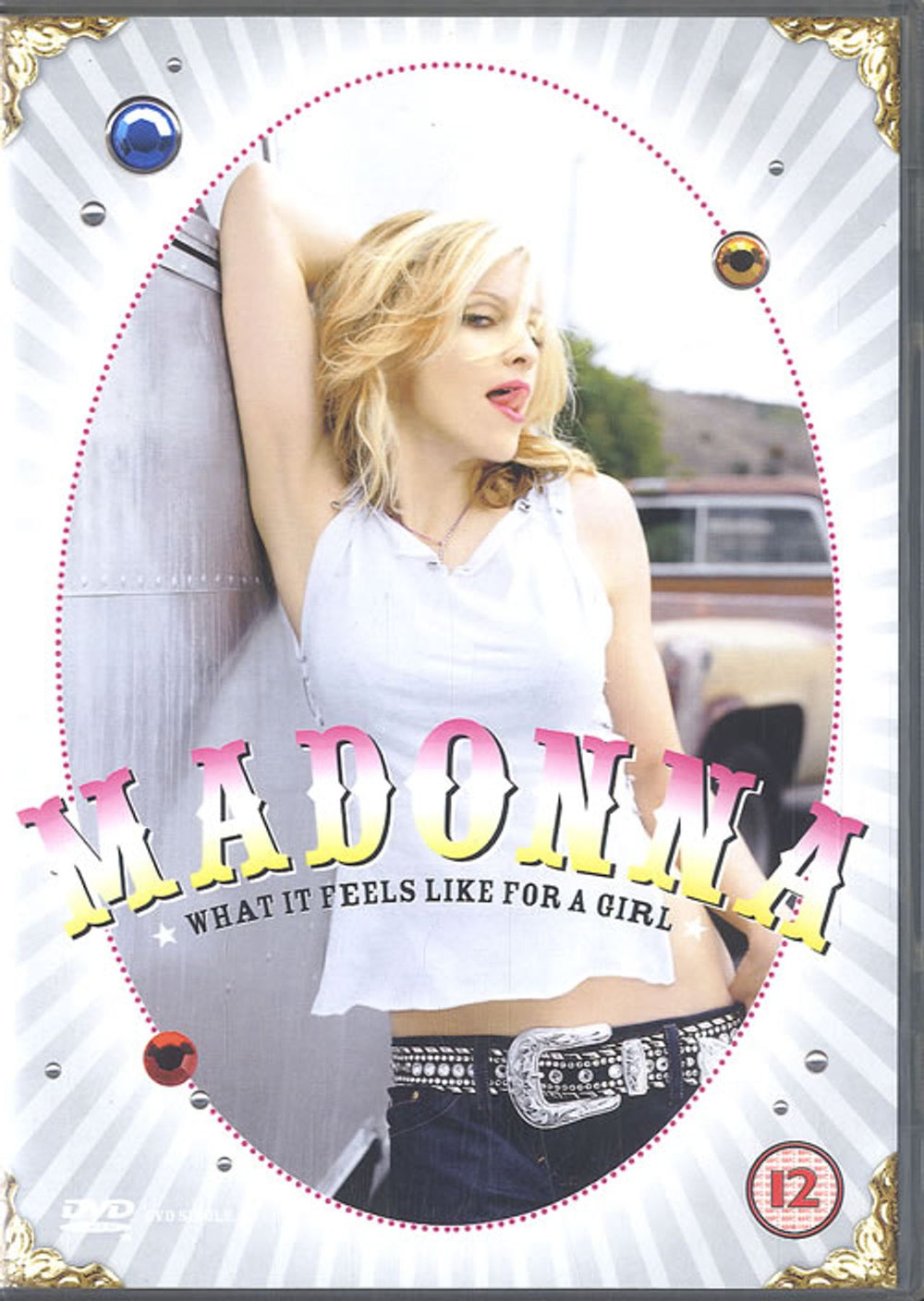 Madonna What It Feels Like For A Girl UK DVD Single 7599-38541-2